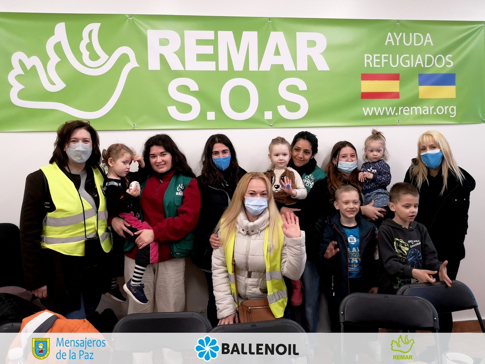 Ballenoil dona 10.000 euros para traer a refugiados ucranianos