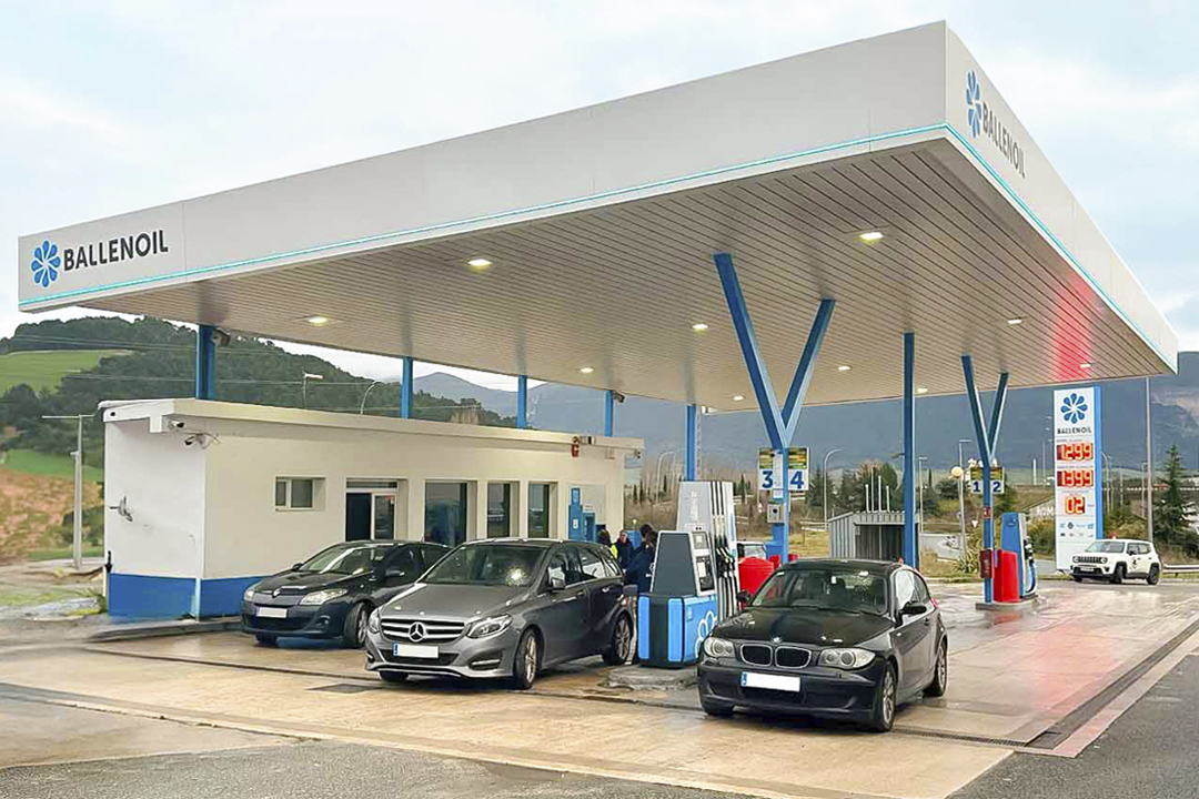 Gasolinera Ballenoil en Beriain (Navarra)