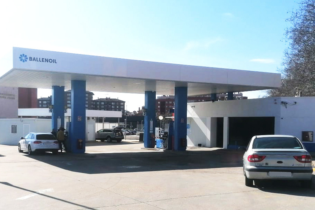 Gasolinera Ballenoil en Palencia
