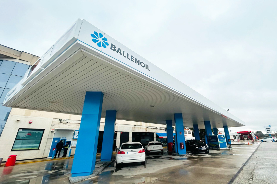 Estación de servicio Ballenoil en Almansa