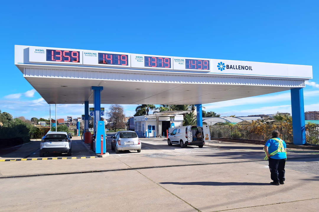 Estación de servicio Ballenoil en Malgrat del Mar