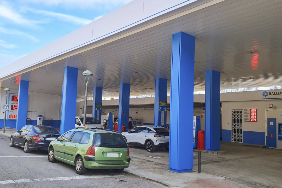 Gasolinera Ballenoil en Tarragona