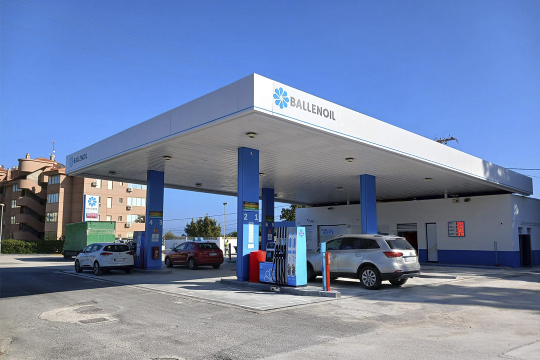 Gasolinera Ballenoil en Villajoyosa