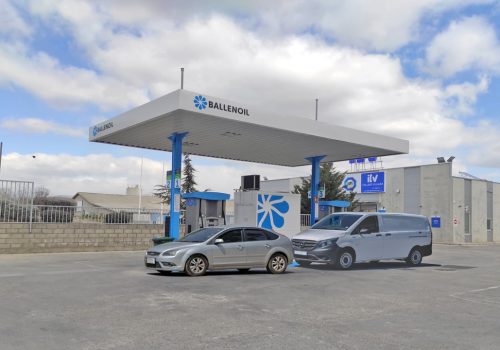 Gasolinera Ballenoil en Collado Villalba