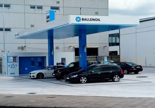Estación de servicio Ballenoil en Oviedo