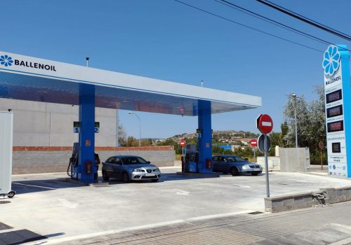 Gasolinera Ballenoil en Santa Margarida de Montbui