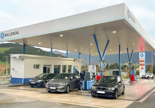 Gasolinera Ballenoil en Beriain (Navarra)