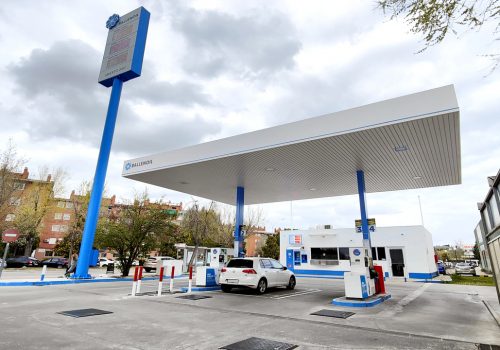 Ballenoil Torrejón III con coches