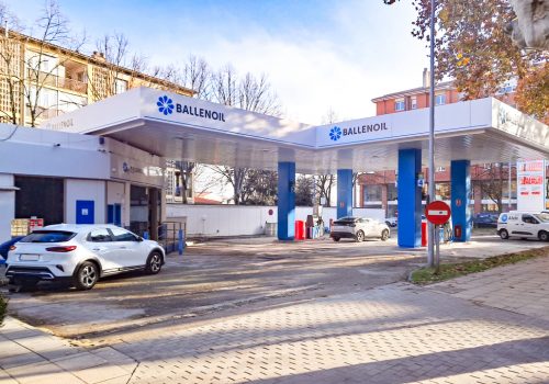 Gasolinera Ballenoil en Vic