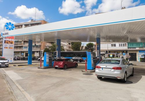 Gasolinera Ballenoil en Av. de Ntra. Sra. de Fátima, Madrid