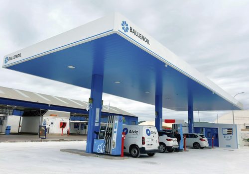 Gasolinera Ballenoil en Linares
