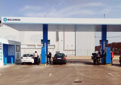 Gasolinera Ballenoil en Palencia