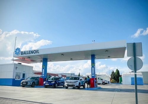 Gasolinera Ballenoil en Parla